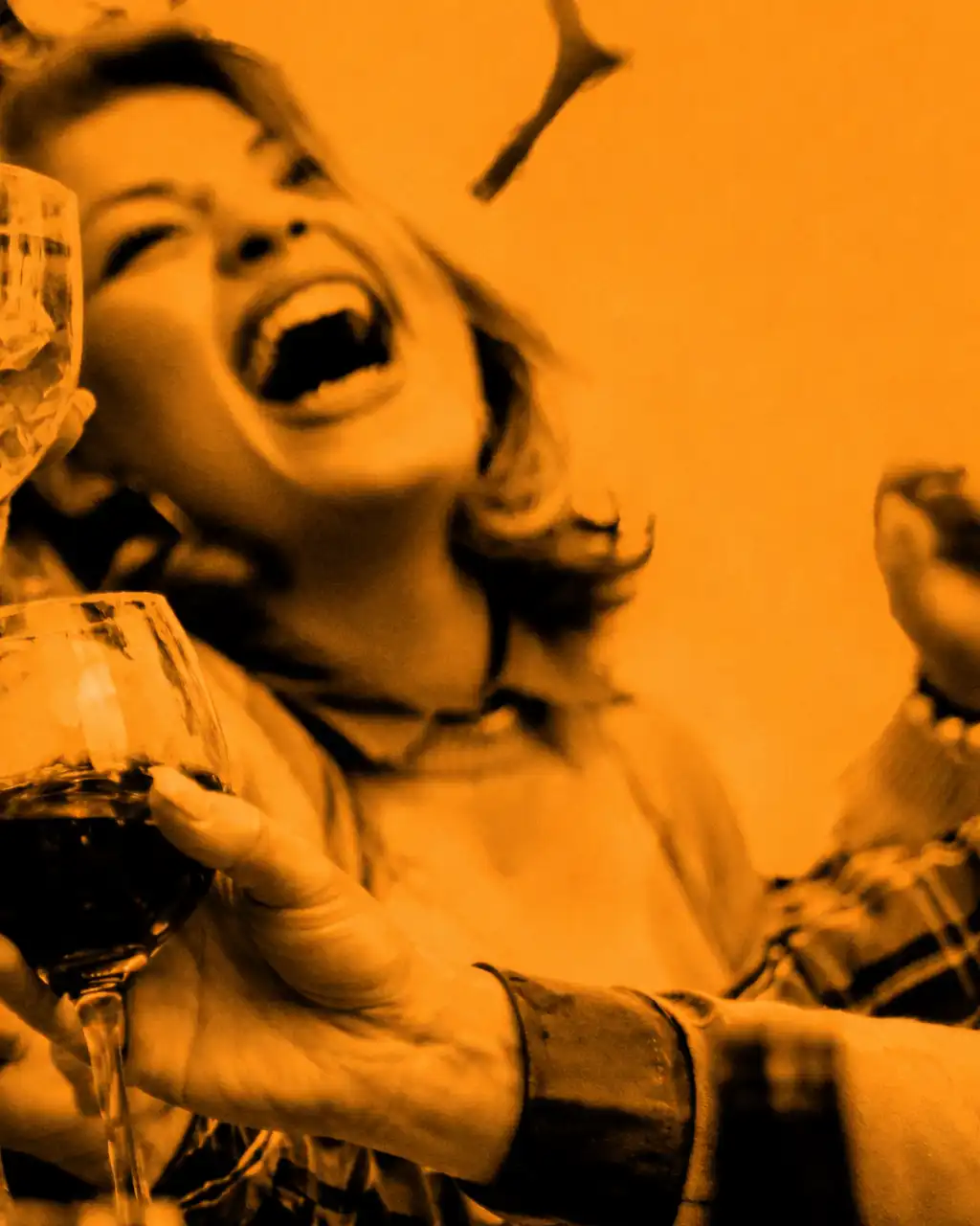 Festival guest enjoying Gusto Italian Food and Wine Festival